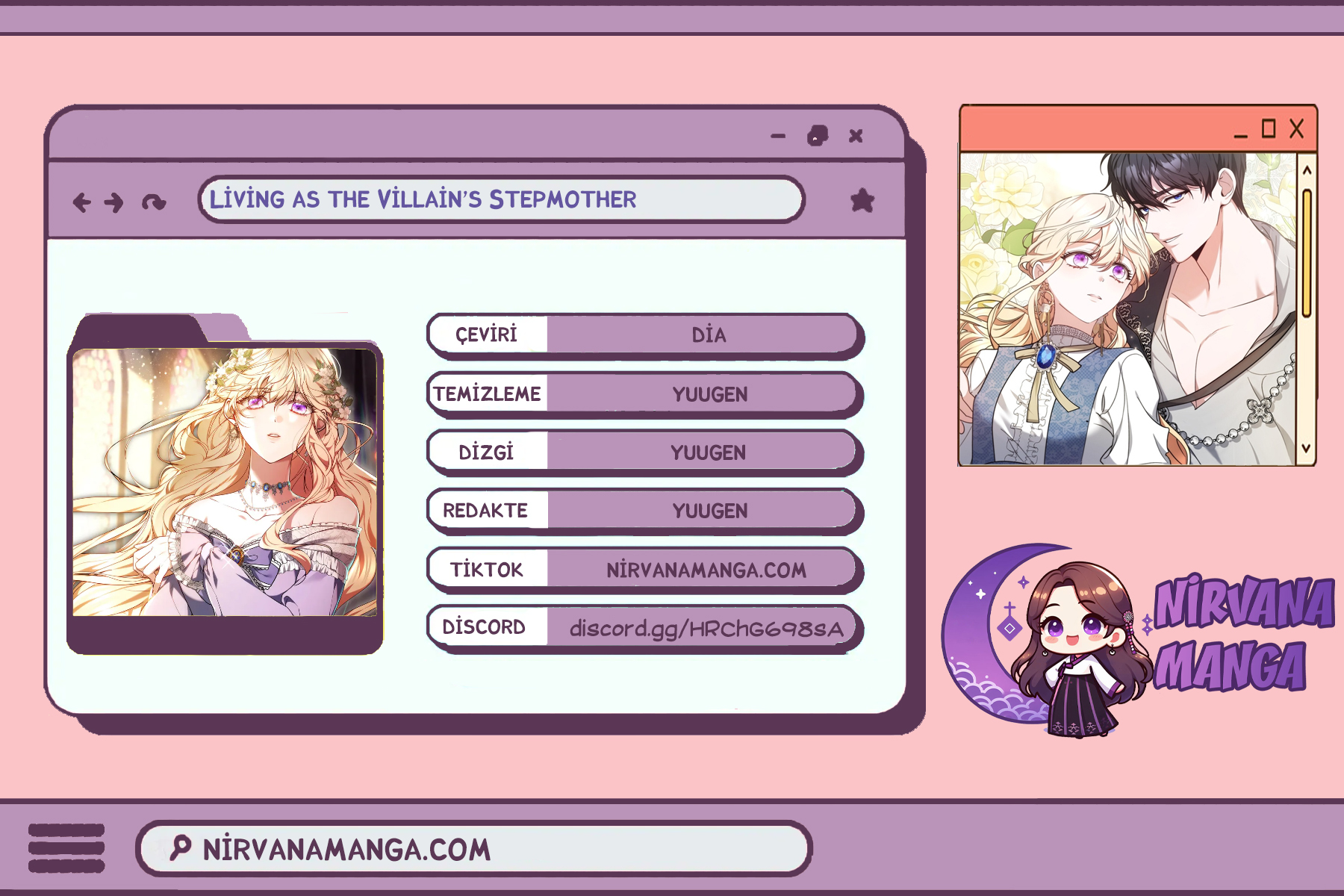 Living as the Villain's Stepmother Bölüm 1 - Manga Oku, Webtoon Oku
